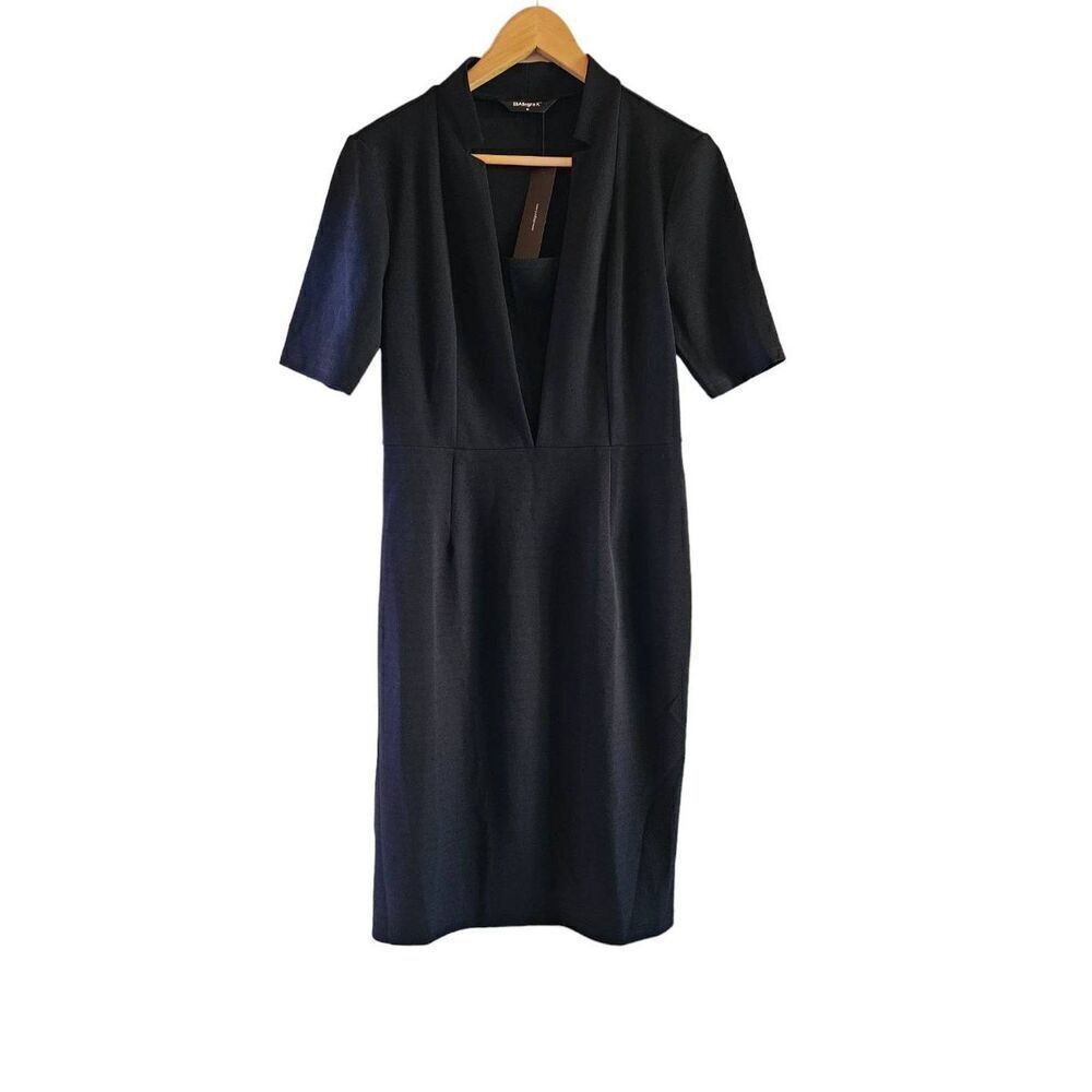 Allegra K Formal Pencil/Sheath Dress Black Medium